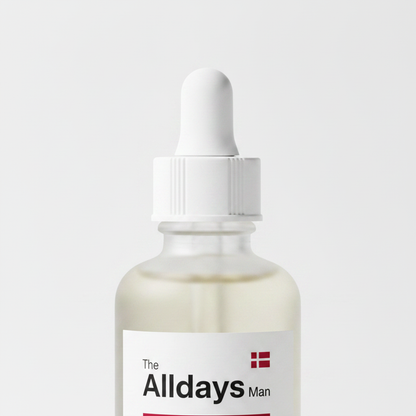 Sérum Anti-idade — The Alldays Man macro close-up