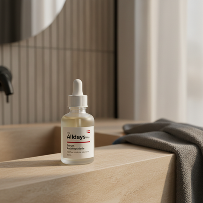 Sérum Antioleosidade — The Alldays Man bathroom lifestyle