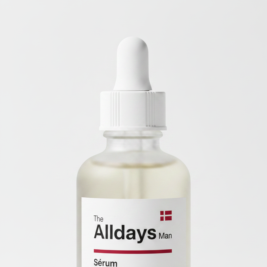 Sérum Antioleosidade — The Alldays Man macro close-up