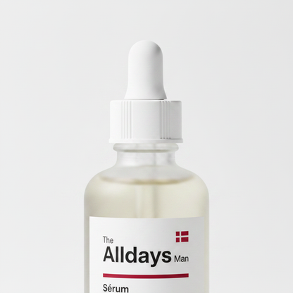 Sérum Antioleosidade — The Alldays Man macro close-up