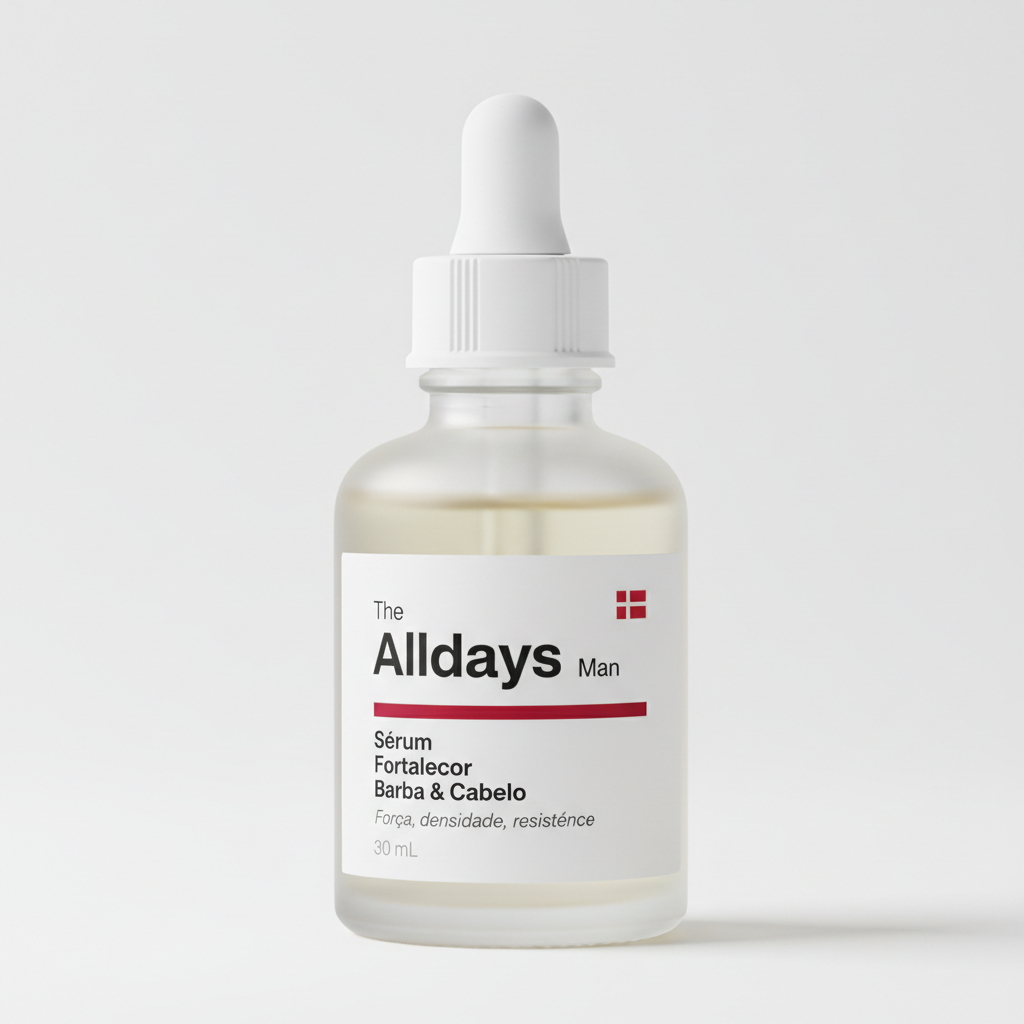 Sérum Fortalecedor Barba e Cabelo The Alldays Man