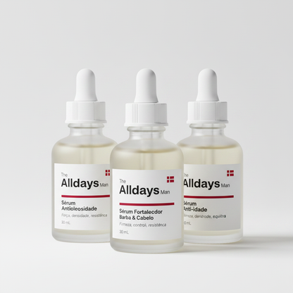 Sérum Trio — The Alldays Man editorial