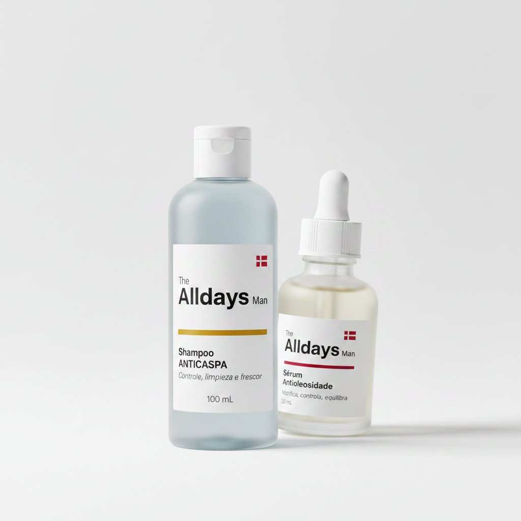 Shampoo Anticaspa + Sérum — The Alldays Man editorial