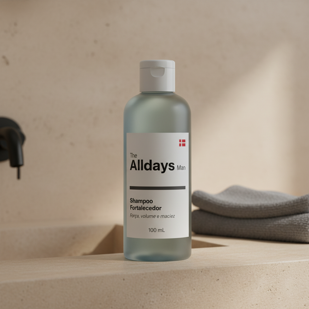Shampoo Fortalecedor — The Alldays Man bathroom lifestyle