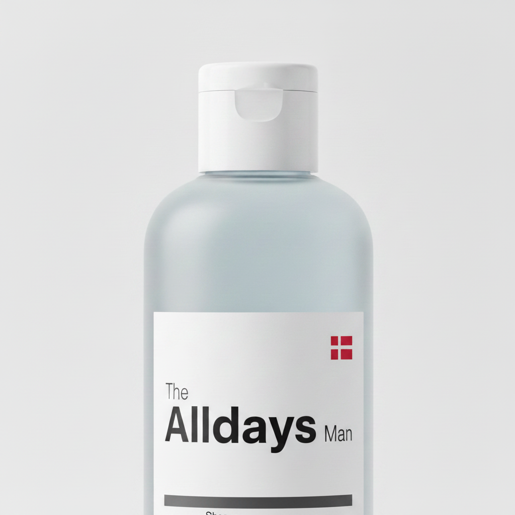 Shampoo Fortalecedor — The Alldays Man macro close-up